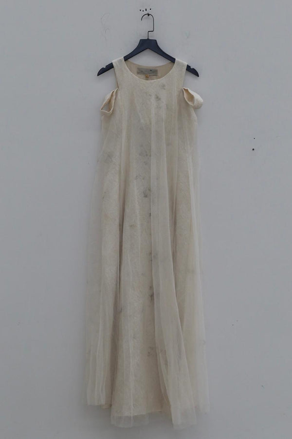 MUTEDANCE double -layer wide -shoulder long skirt MD23SS36